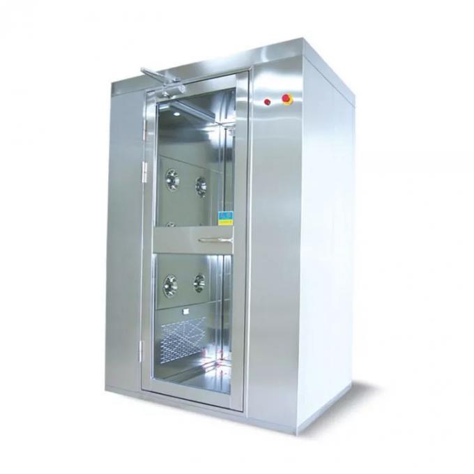 OEM de rociadura de acero del sitio limpio de la ducha de aire del clima para la óptica electrónica 1