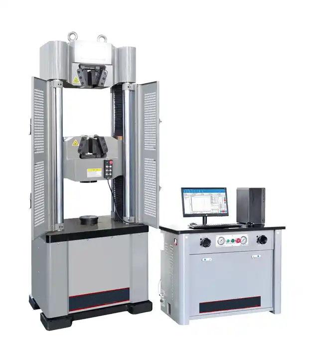 Máquina de prueba universal hidráulica del servo del control informático 600KN 0