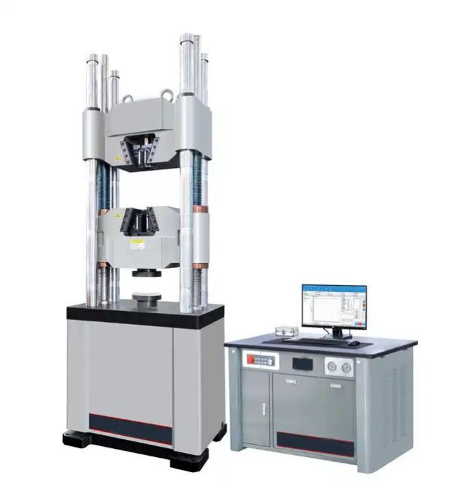 Máquina de prueba universal hidráulica del servo del control informático 600KN 1