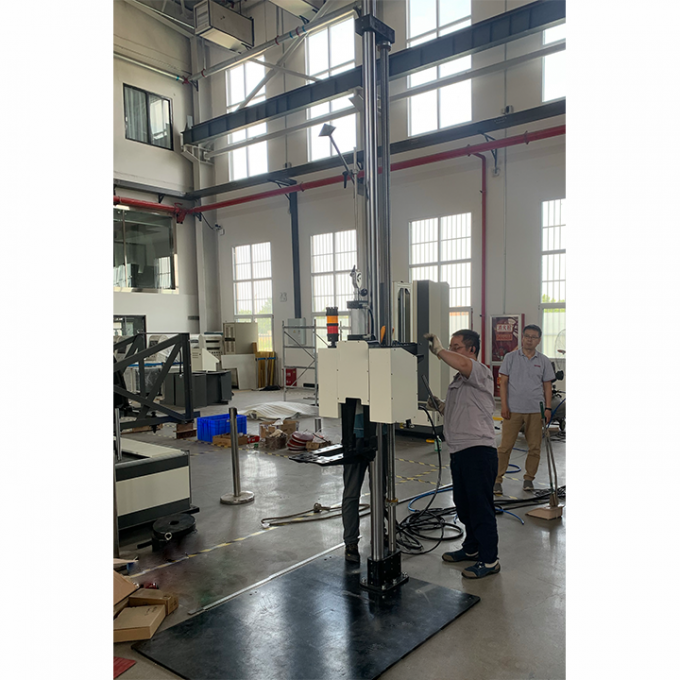 Carga libre 1 de la máquina 200kg de la prueba de descenso de la caída del brazo oscilante electrónico de los productos