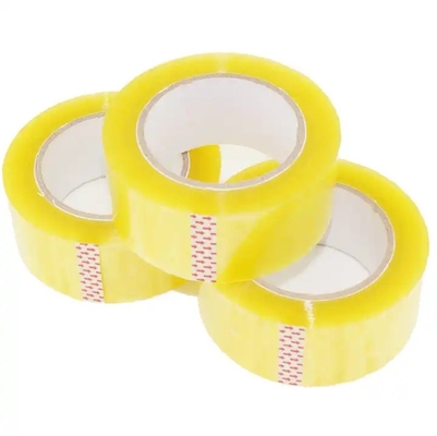 Logo Acrylic Clear Packing Tape de encargo, cinta clara adhesiva del OEM