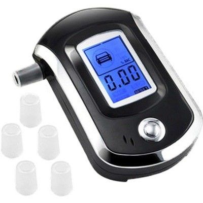 Probador de Digitaces Breathalyer Acohol del control de MCU con la boquilla