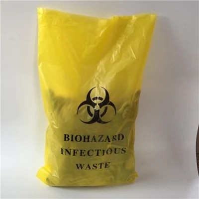 El Biohazard disponible amarillo rojo resistente de la autoclave empaqueta para la clínica