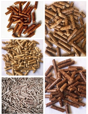 Diversa longitud hace tabletas la pelotilla de madera del serrín presionado natural