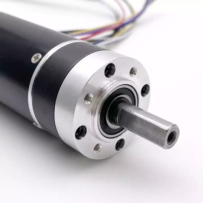 12v 24v 48V DC Motor sin escobillas con engranaje planetario 3Nm Torque 36mm