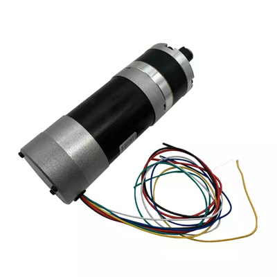 12v 24v 36v 48v CC sin escobillas Motor de engranaje planetario Engranaje cónico de poco ruido 57MM