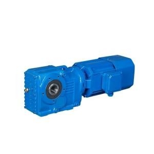 motor de reducción del engranaje cónico 24V, OEM del reductor del motor del engranaje de la caja de cambios