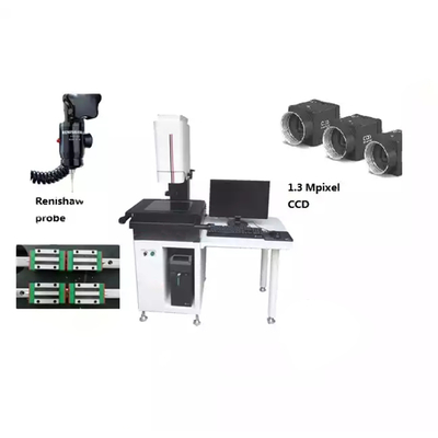 Sistema de medición de visión bidimensional/tridimensional, instrumento de medición óptico 4.5X