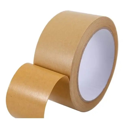 Cinta de papel auta-adhesivo biodegradable del embalaje de la cinta adhesiva de Kraft