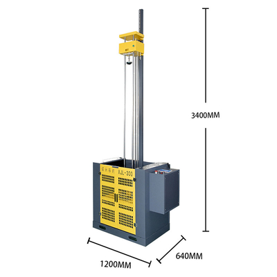 Máquina de prueba del impacto del peso del descenso, máquina de prueba plástica del peso del descenso del tubo
