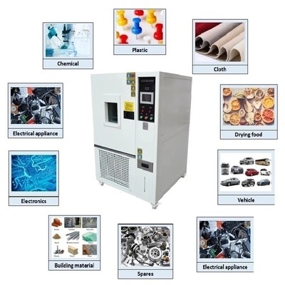Materiales de acero inoxidables de Thermal Test Chamber del regulador del microordenador