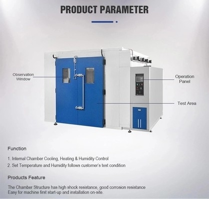 paseo 220/380V en laboratorio húmedo y caliente de alta y baja temperatura OEM