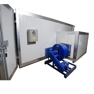 Curado de la capa industrial Oven With Overhead Conveyor Track del polvo