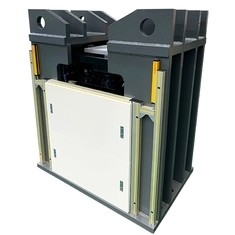 El sistema de prueba vertical neumático del espectro de la respuesta del choque puede soportar la carga 1000kg