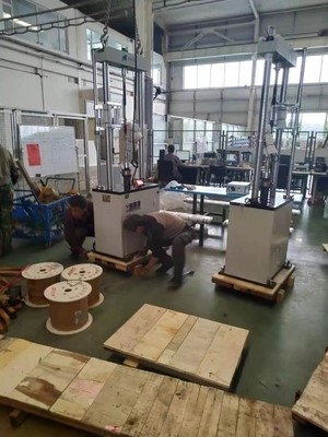 máquina de prueba universal hidráulica 3000kn para la prueba de flexión extensible de la compresión
