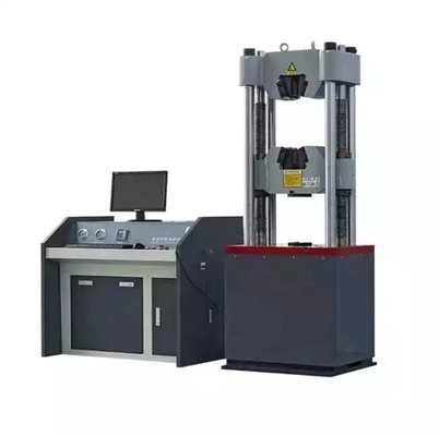 Máquina de prueba universal serva hidráulica de la barra de acero Utm 600KN