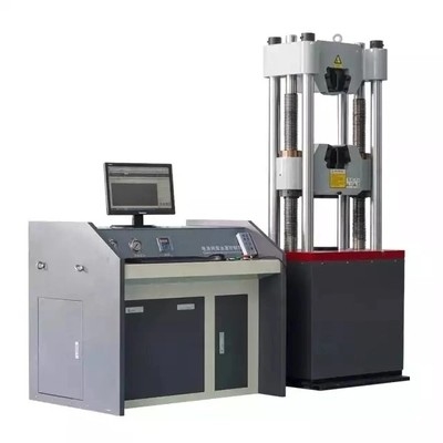 Máquina de prueba universal serva hidráulica de la barra de acero Utm 600KN