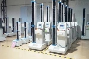 Movimiento extensible de goma de la máquina de prueba de Digitaces 1000m m (accesorio incluyendo)