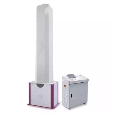 Máquina de prueba del impacto del péndulo del tubo de la alimentación a presión baja con el aire Clamper