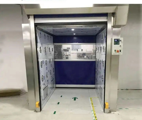 Sitio limpio doble de la ducha de aire del soplo de la puerta automática de la inducción