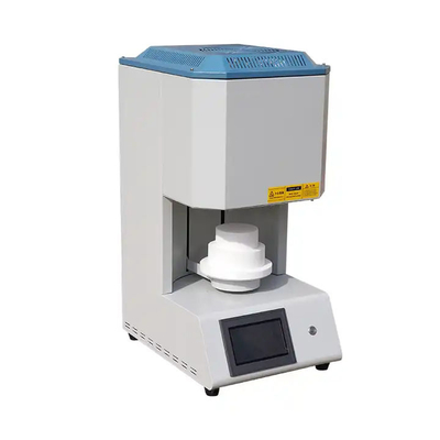 Control de la temperatura inteligente dental del horno de sinterización de la dentadura del laboratorio 1300℃