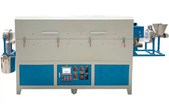 El horno tubular multi 1600 de la zona de temperatura del ℃ puede ser controlado individualmente