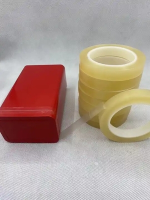 cinta de empaquetado del PVC de 5m m 6m m para las cajas de aislamiento de la galleta y las cajas de la comida
