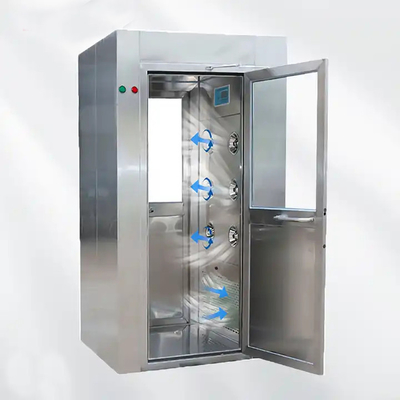 Tipo ducha de la inducción de aire automática de la puerta deslizante para las fábricas farmacéuticas