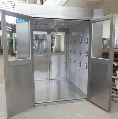 Tipo ducha de la inducción de aire automática de la puerta deslizante para las fábricas farmacéuticas