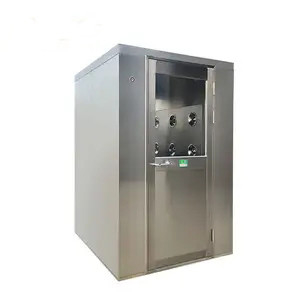 Tipo ducha de la inducción de aire automática de la puerta deslizante para las fábricas farmacéuticas