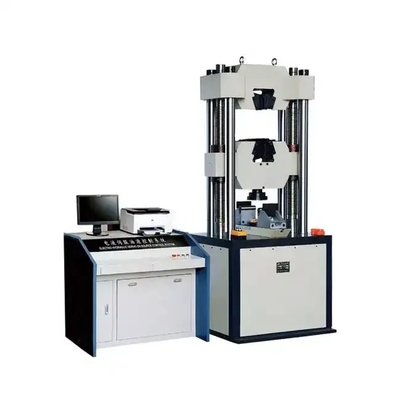 control servo hidráulico extensible universal del microordenador de la máquina de prueba 600kn