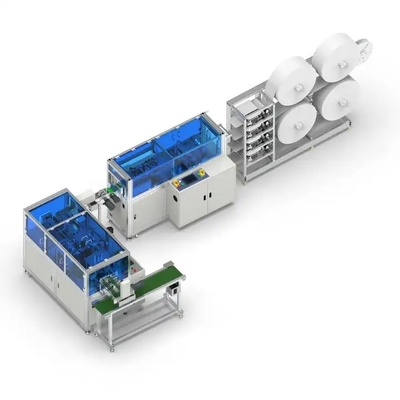 Velocidad de la máquina de la máscara de Max Speed 170Pcs/Min Disposable Medical Surgical Face