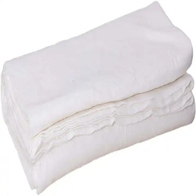 Productos blancos 50 ~ el 100m del pigmento de la tela no tejida de bambú del 100%