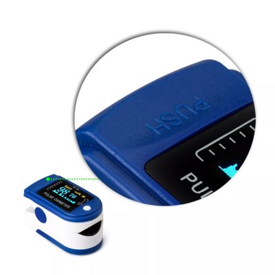 Pulso casero Rate Monitor Oled Display del ABS 128*64 de la yema del dedo del oxímetro portátil del pulso