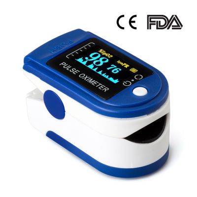 Monitor Spo2 de la saturación del oxígeno de la sangre del finger del oxímetro del pulso de la yema del dedo de la punta de prueba de los temporeros 180BPM