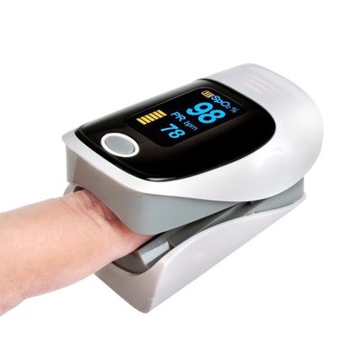 Oled exhibe uso del hospital Spo2 del oxímetro 25mA del pulso del finger de IMDK