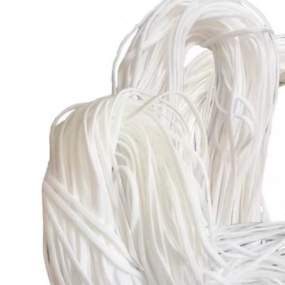 gancho elástico redondo plano de 3m m Spandex para la máscara quirúrgica disponible