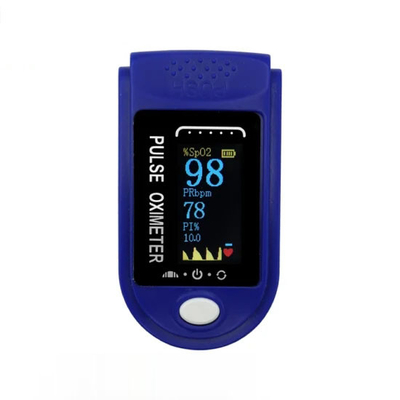 Oxímetro portátil del pulso de la sangre de la yema del dedo de la pantalla LED de TFT