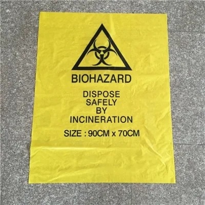 El Biohazard disponible amarillo rojo resistente de la autoclave empaqueta para la clínica