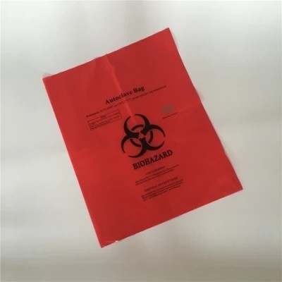 El Biohazard disponible amarillo rojo resistente de la autoclave empaqueta para la clínica