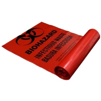 Bolsos biomédicos plásticos de la eliminación de residuos del LDPE/del HDPE