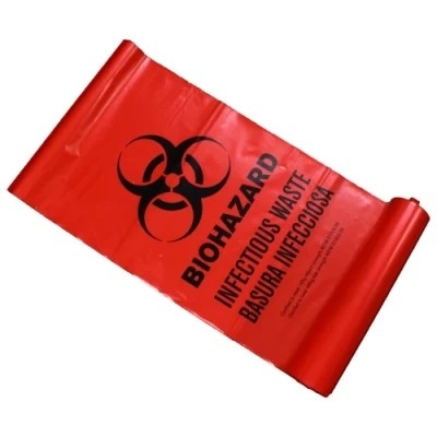 Bolsos biomédicos plásticos de la eliminación de residuos del LDPE/del HDPE